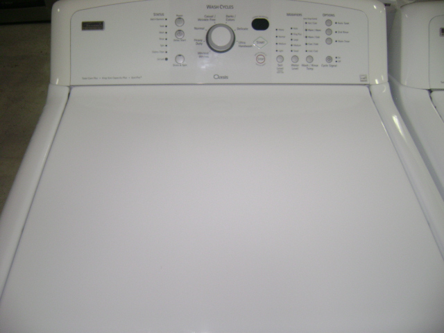 kenmore elite oasis top load washer manual